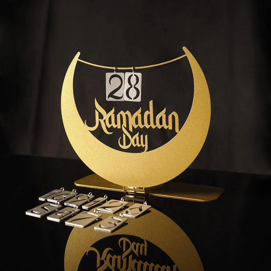 Ramadan Calendar Tabletop Decor