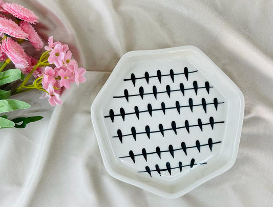 Dotted Handmade Ceramic Plate
