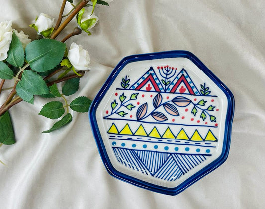 Artistic Handmade Ceramic Plate