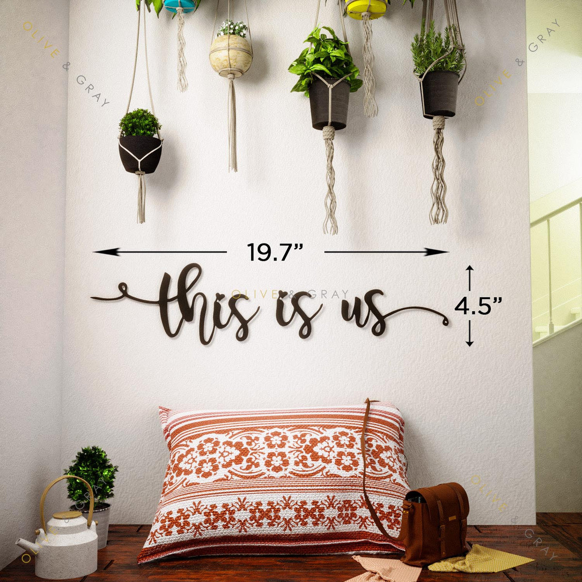 This is Us Metal Wall Art oliveandgray