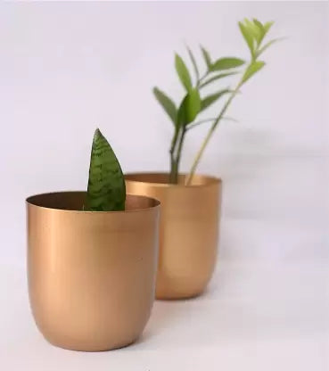 Metal Pots (Pack of 2)