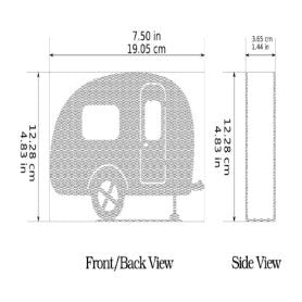 Camper Napkin Holder