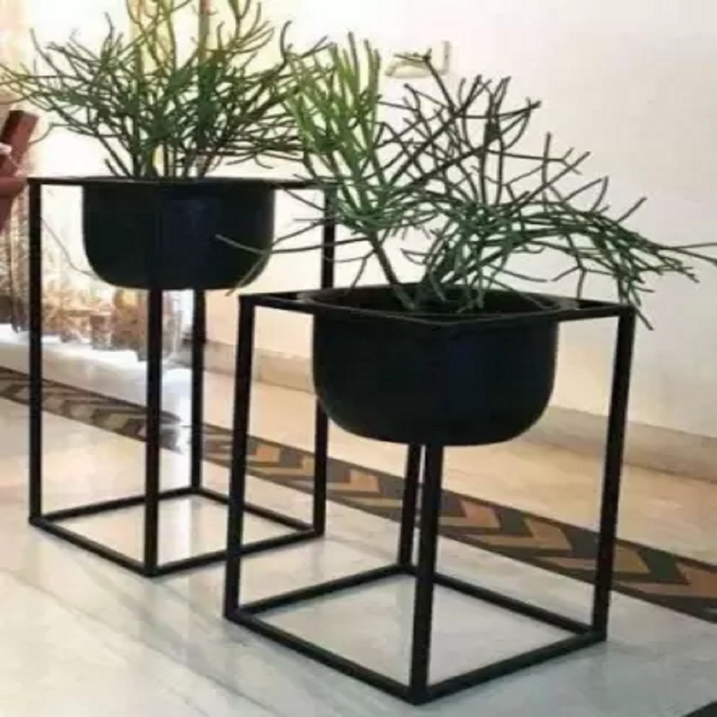 Contemporary Plant Container Set