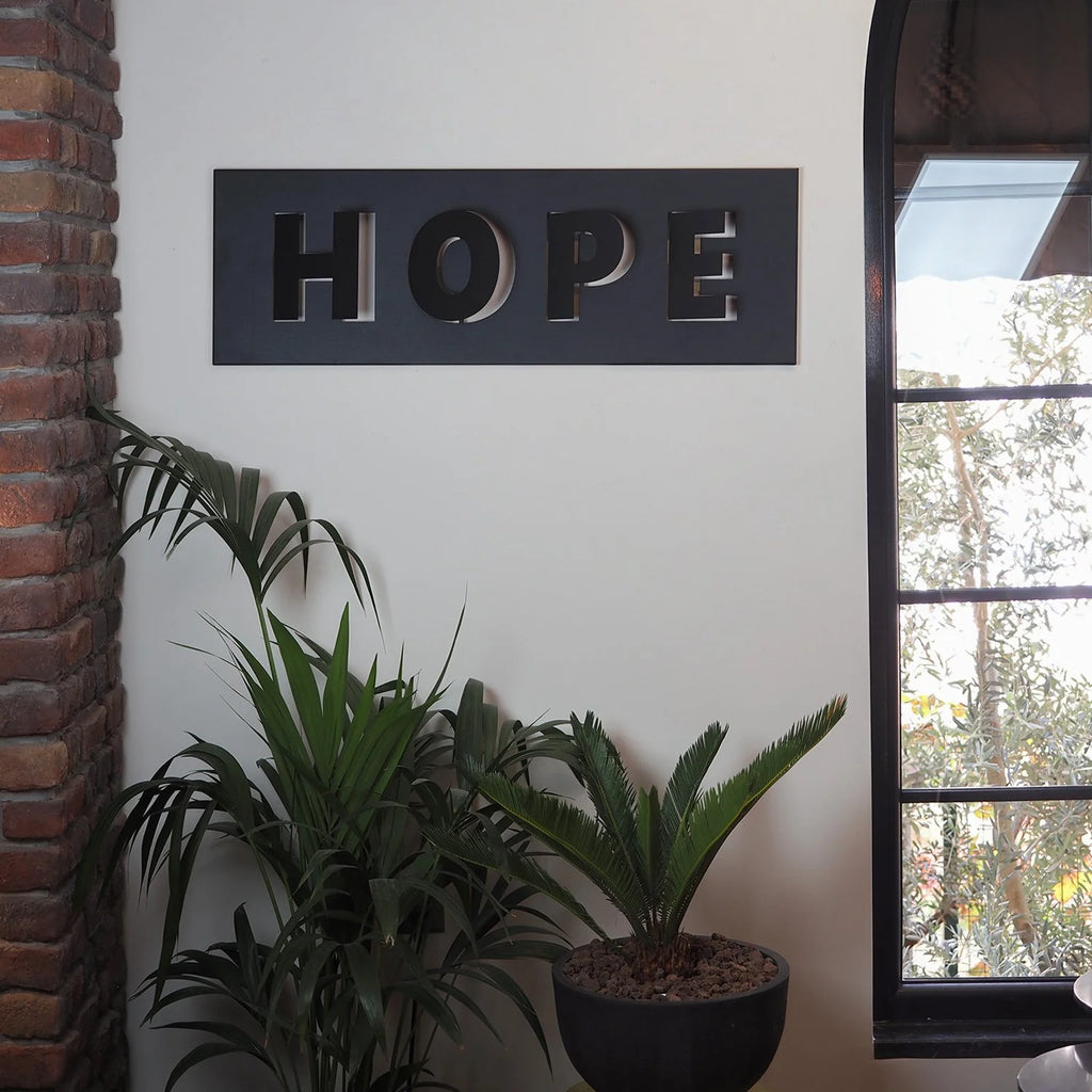 Renda Helin - Hope Metal Wall Art