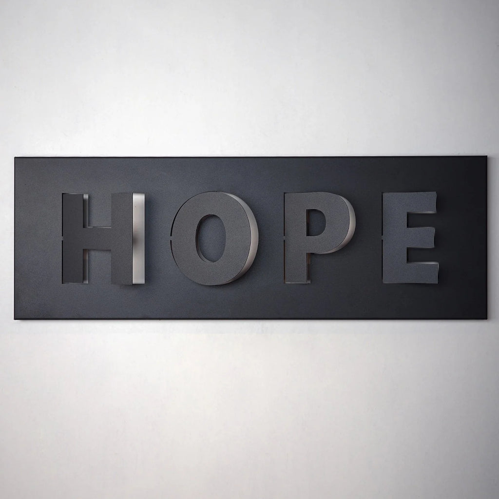 Renda Helin - Hope Metal Wall Art