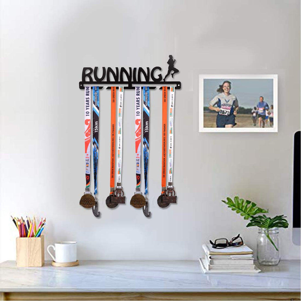 Running Multiple Medal Holder Display Rack