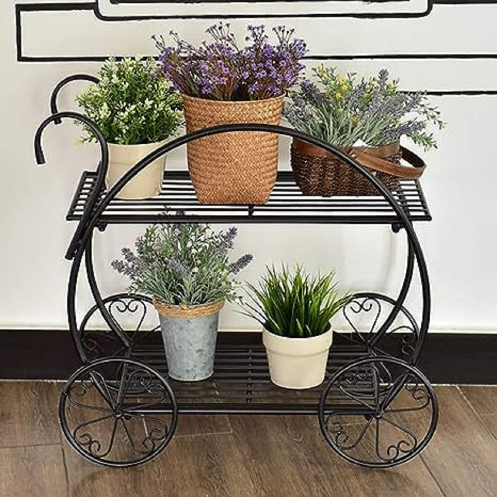 Multiple Planter Metal Plant Stand