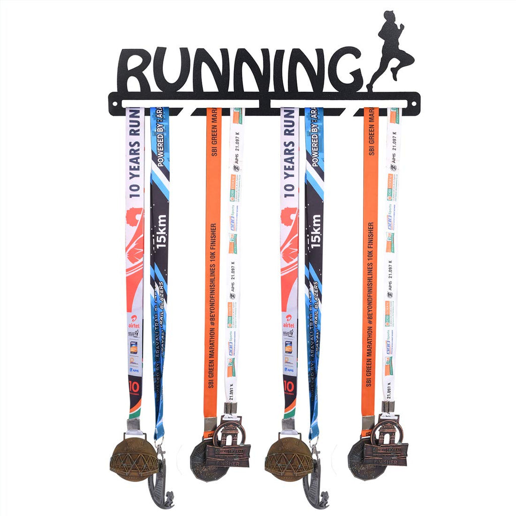 Running Multiple Medal Holder Display Rack