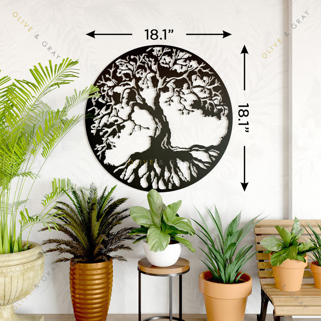 Tree Of Life Metal Wall Art- OGTOL03