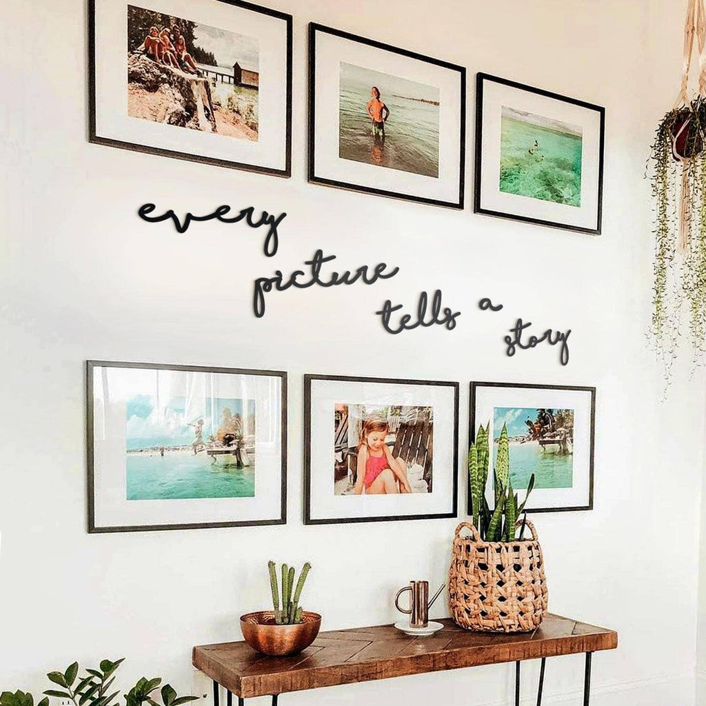 Every Picture Written Metal Wall Art