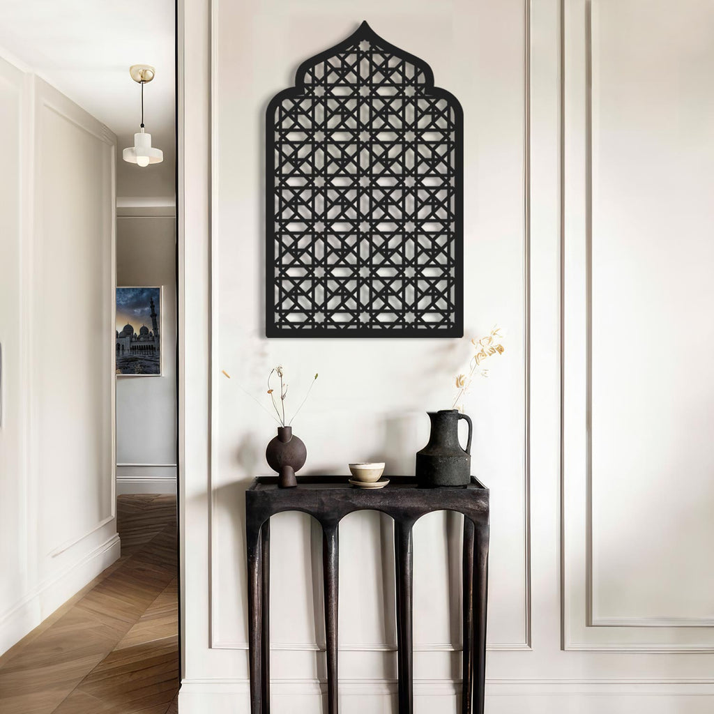 Mihrab Patterned Metal Wall Art