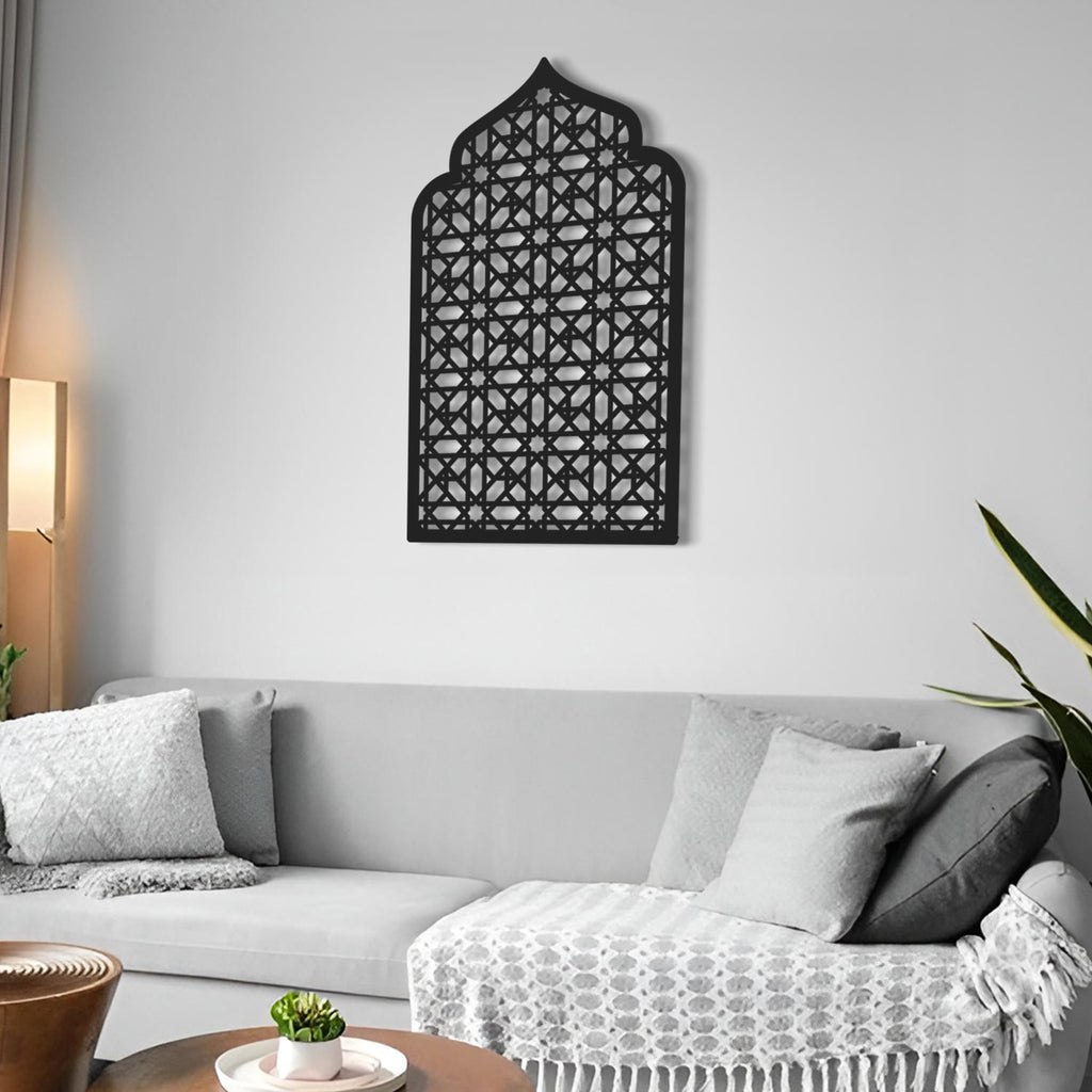 Mihrab Patterned Metal Wall Art