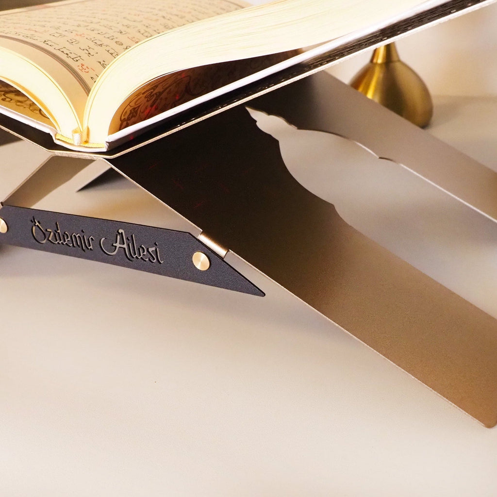 Personalized Metal Qur'an Holder