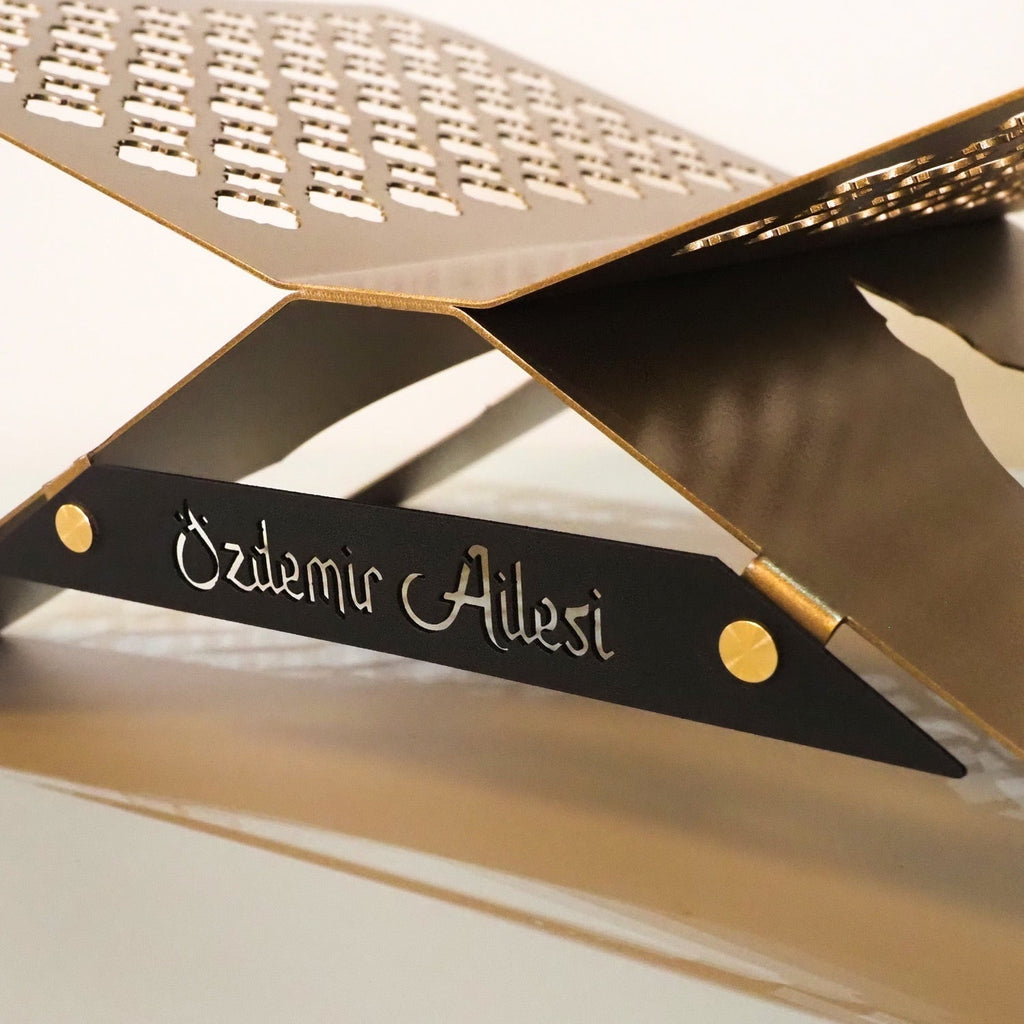 Personalized Metal Qur'an Holder