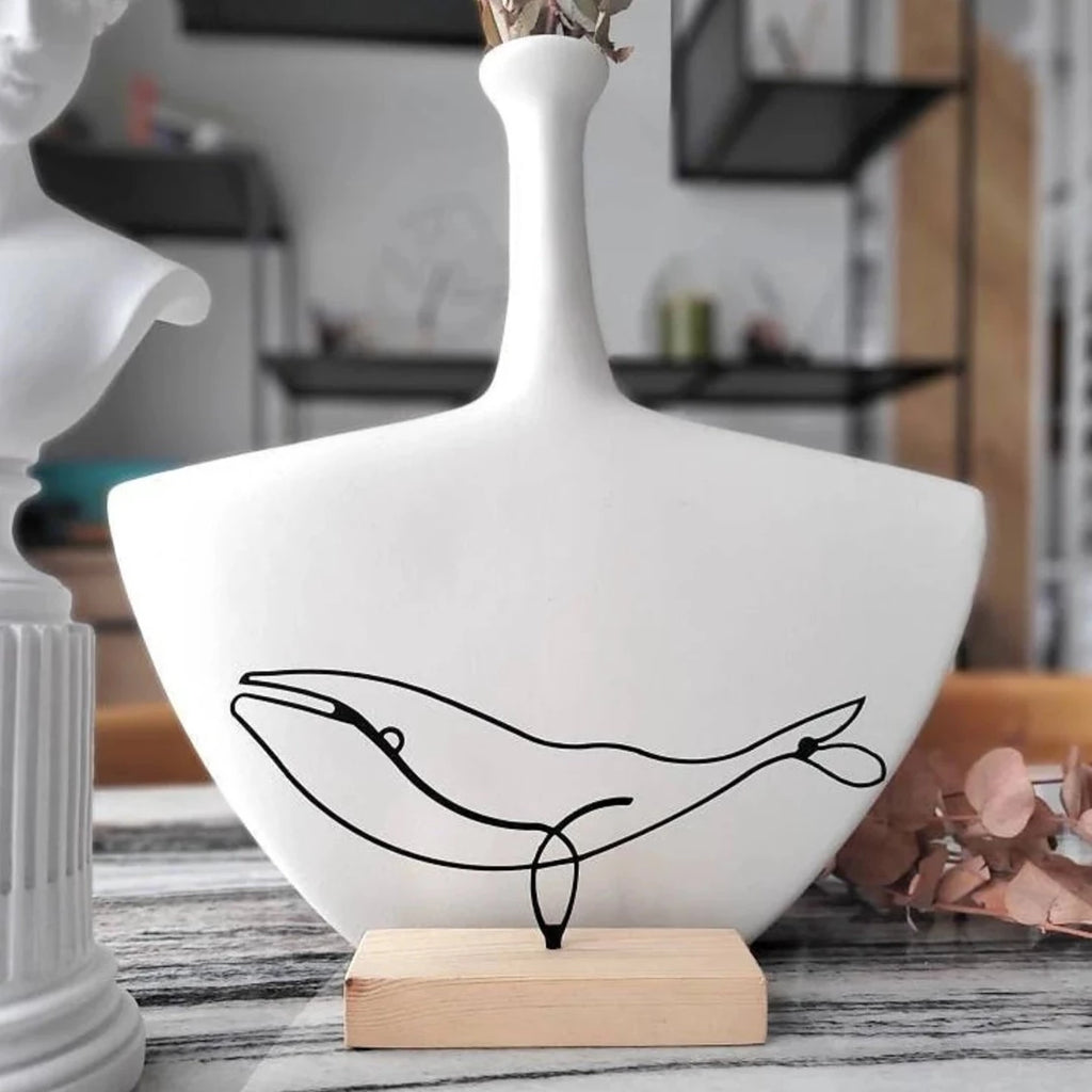 Whale Shelf Decor