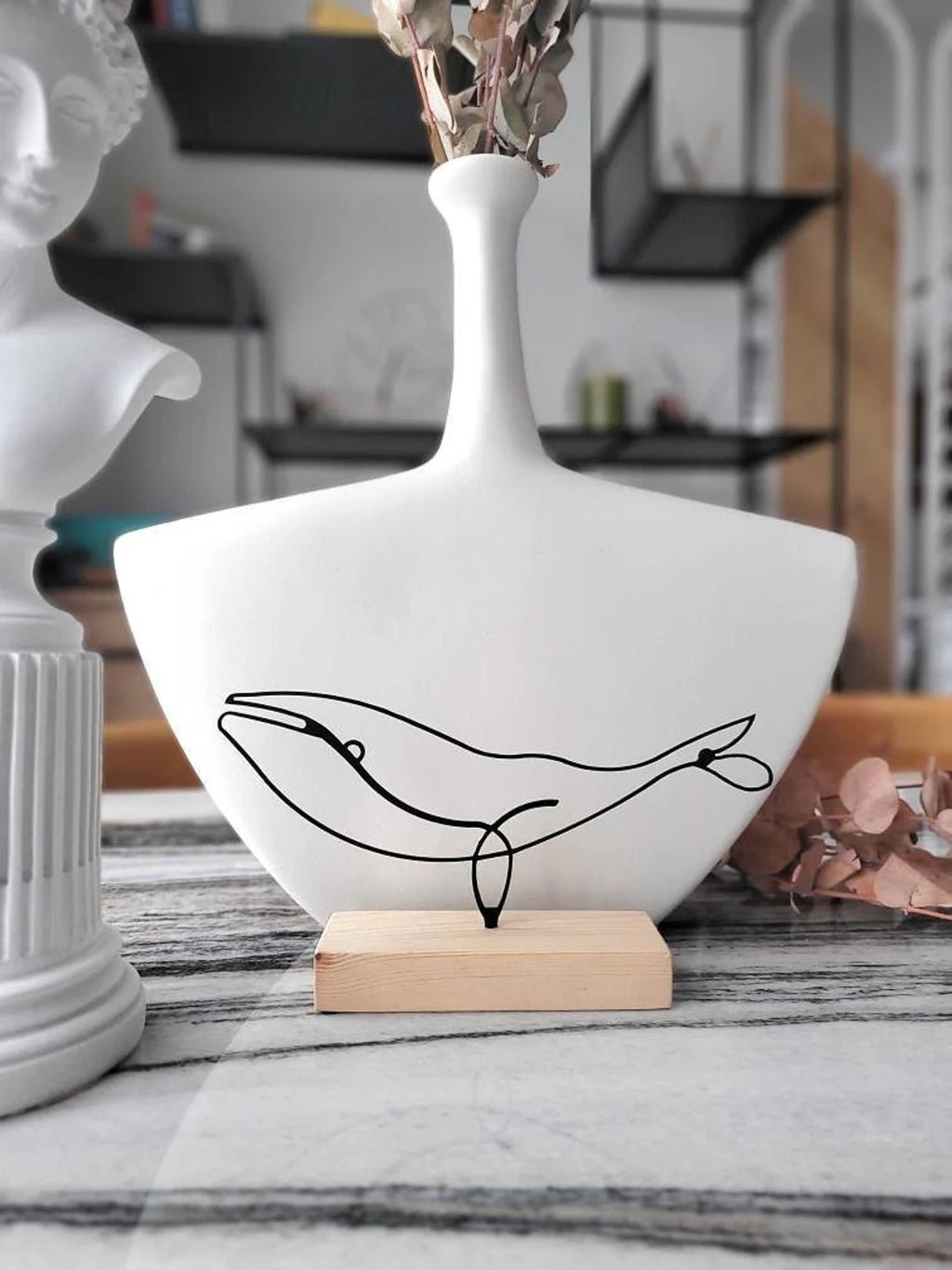 Whale Shelf Decor.