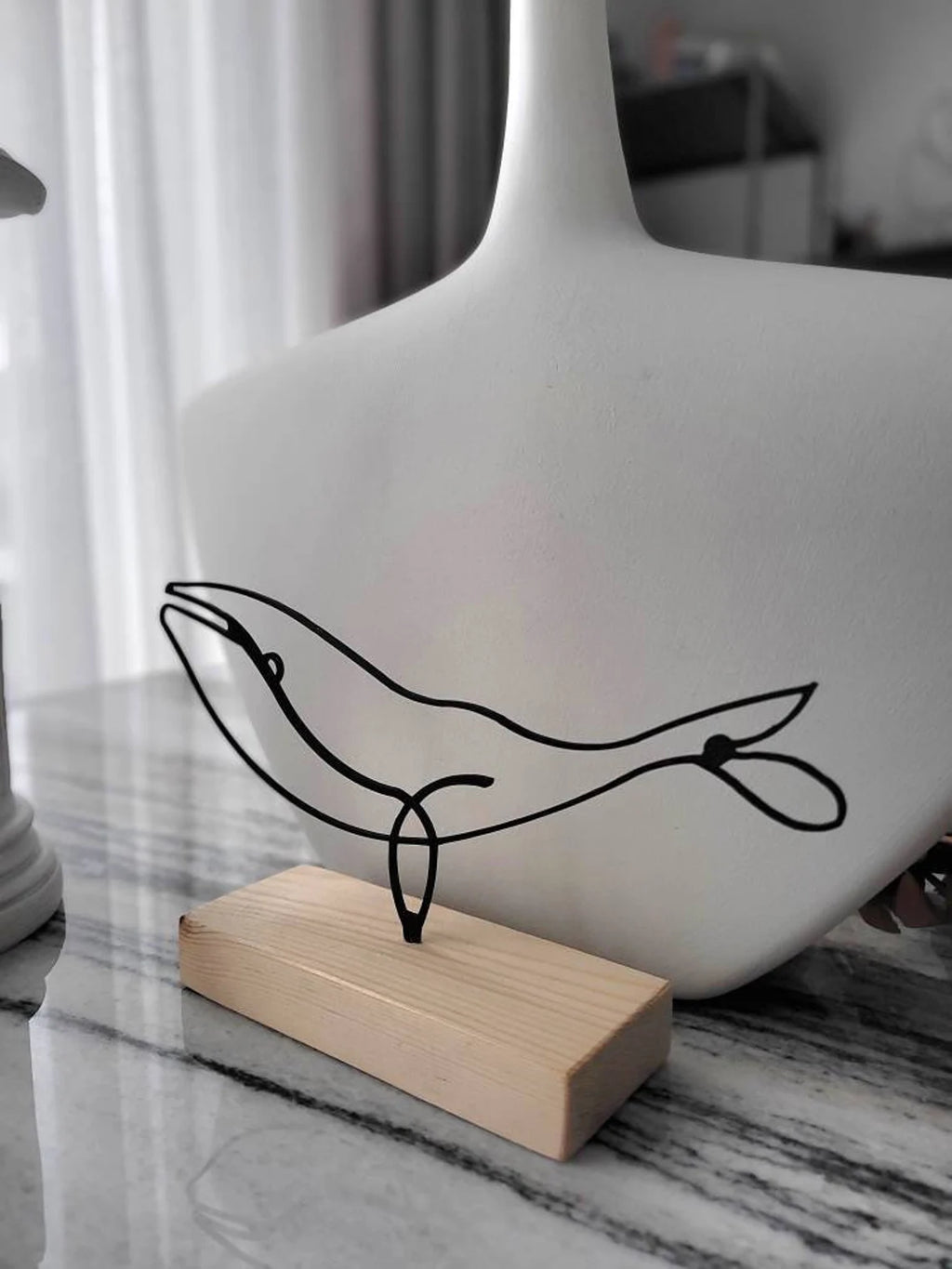 Whale Shelf Decor.