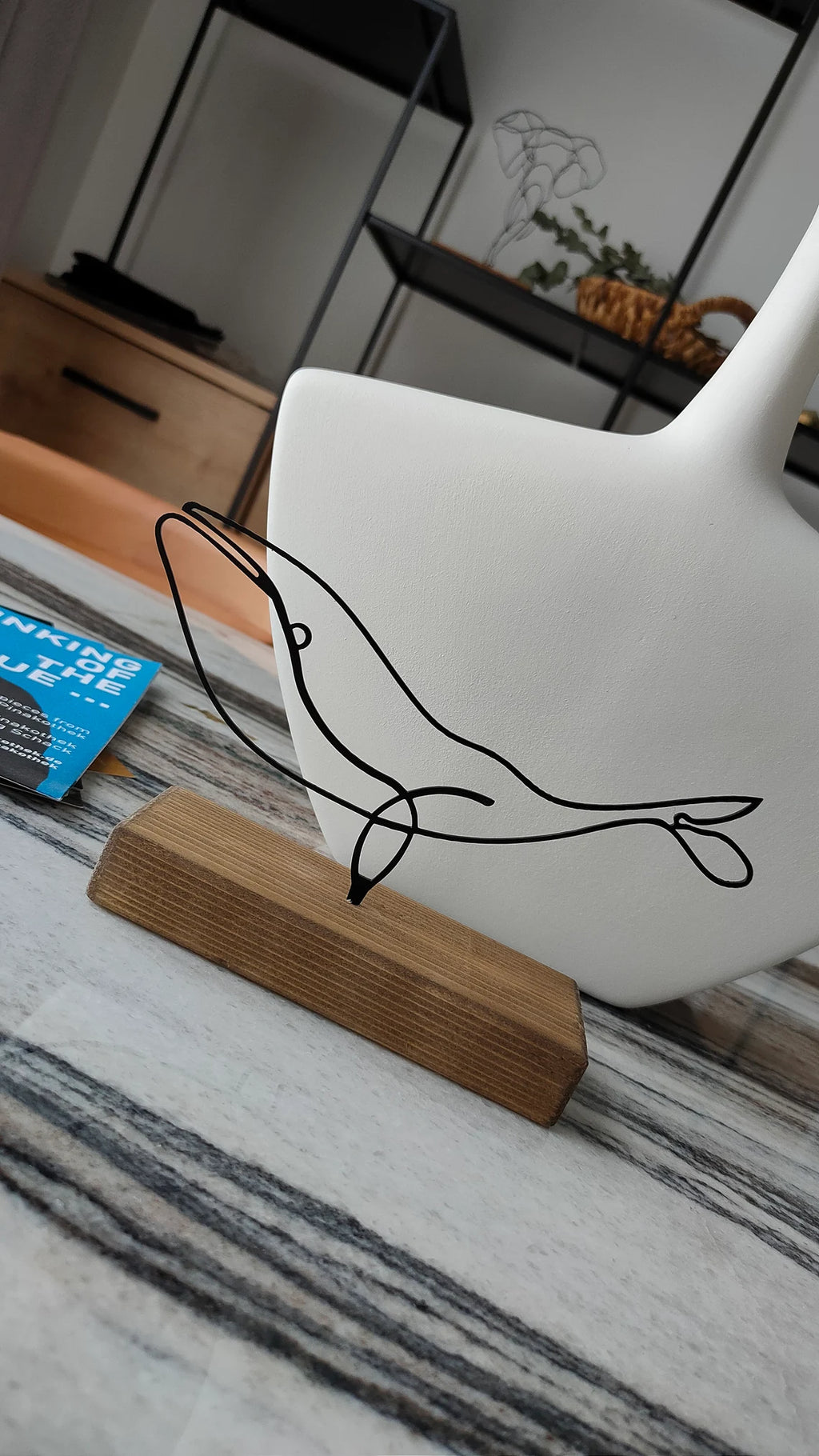 Whale Shelf Decor.