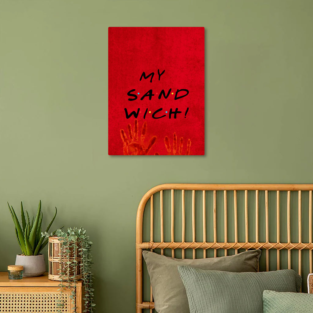 My Sandwich! Metal Poster