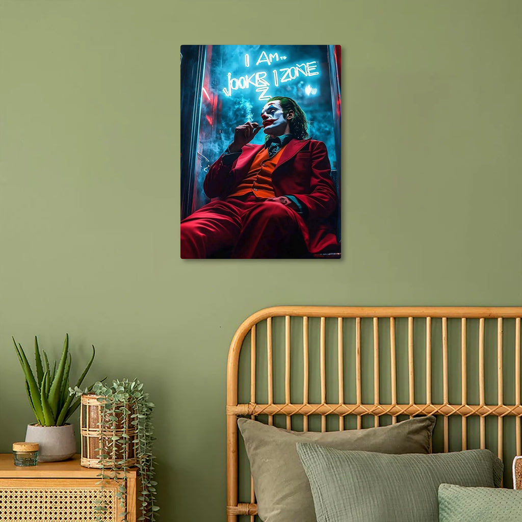 Villain’s Vibe: I Am Joker Metal Poster