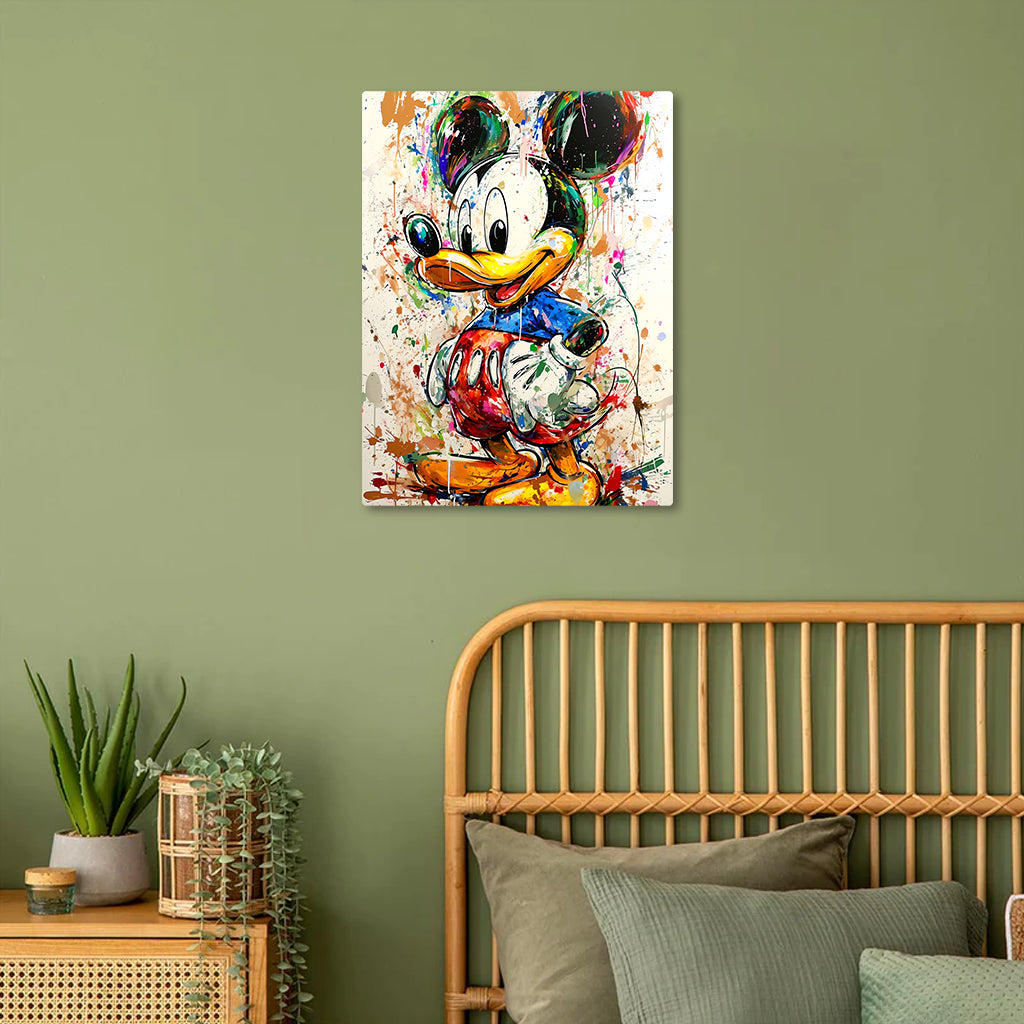 Mickey Mouse: Bright and Cheerful Metal Poster