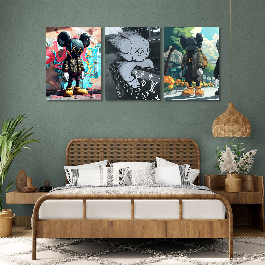 Urban Legends Trio, Set of 3 Metal Poster