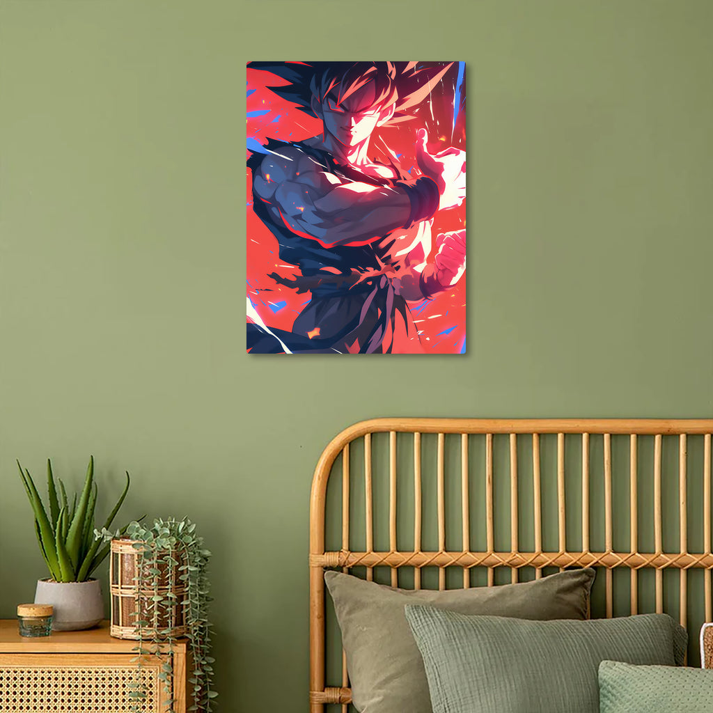 Goku: Birth of the Saiyan God Metal Poster