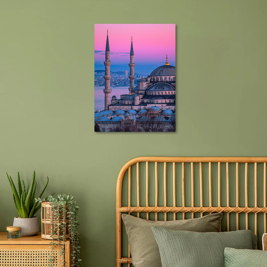 Timeless Sultan Ahmed Mosque Metal Poster