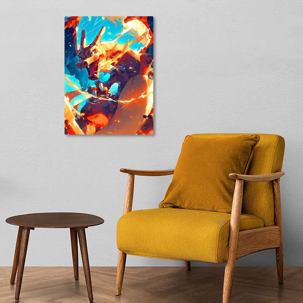 Charizard: Dragon's Breath Metal Poster