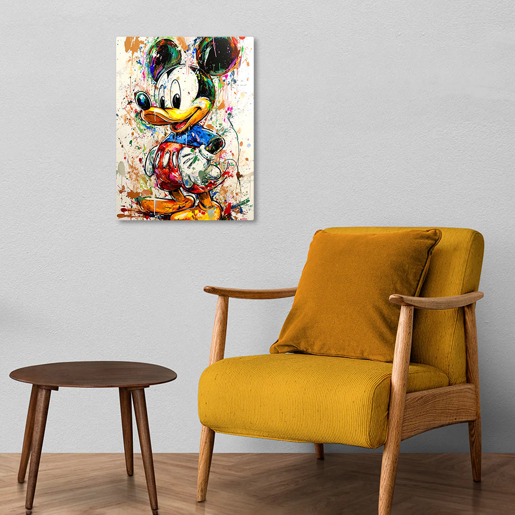 Mickey Mouse: Bright and Cheerful Metal Poster