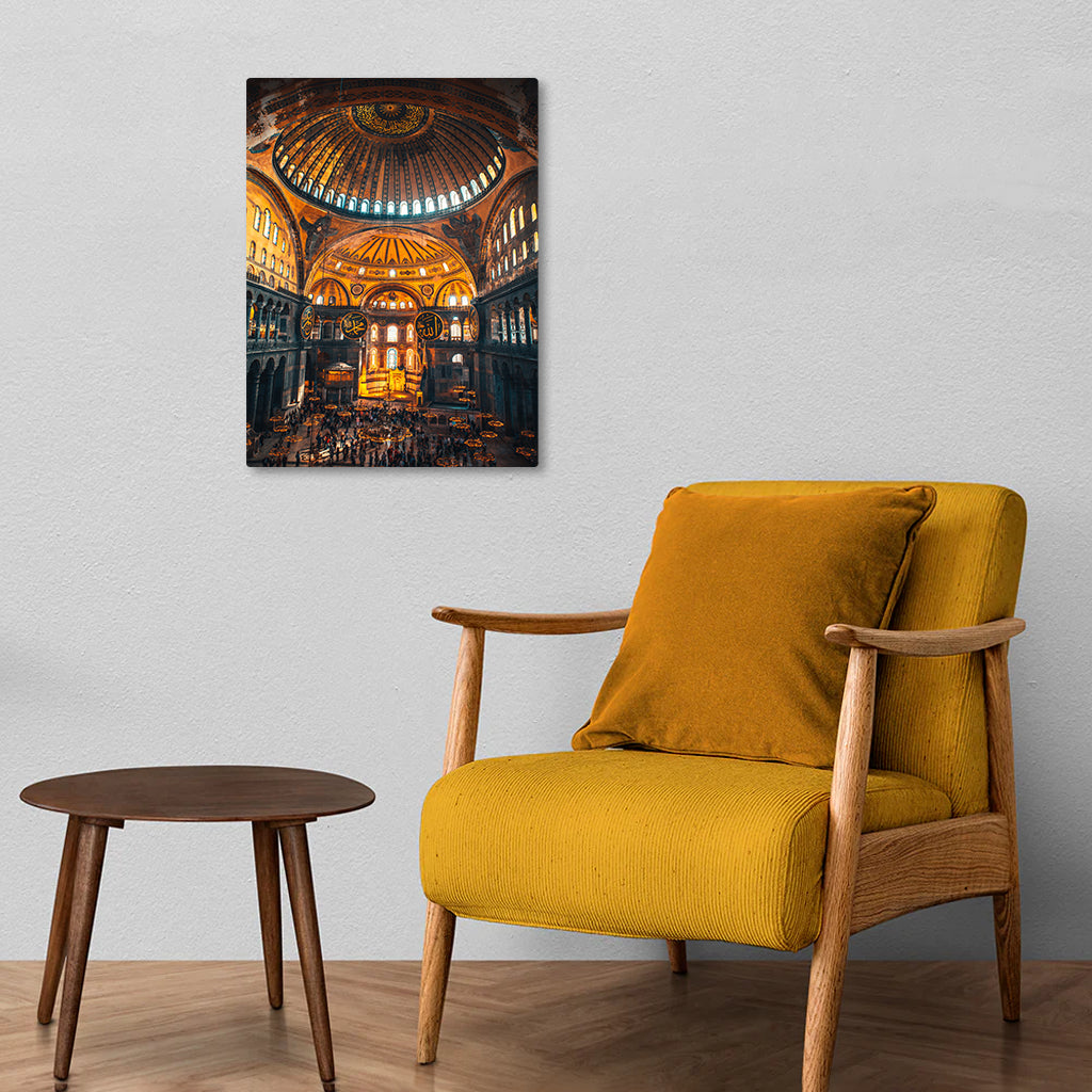 Timeless Faith: Haghia Sophia Metal Poster