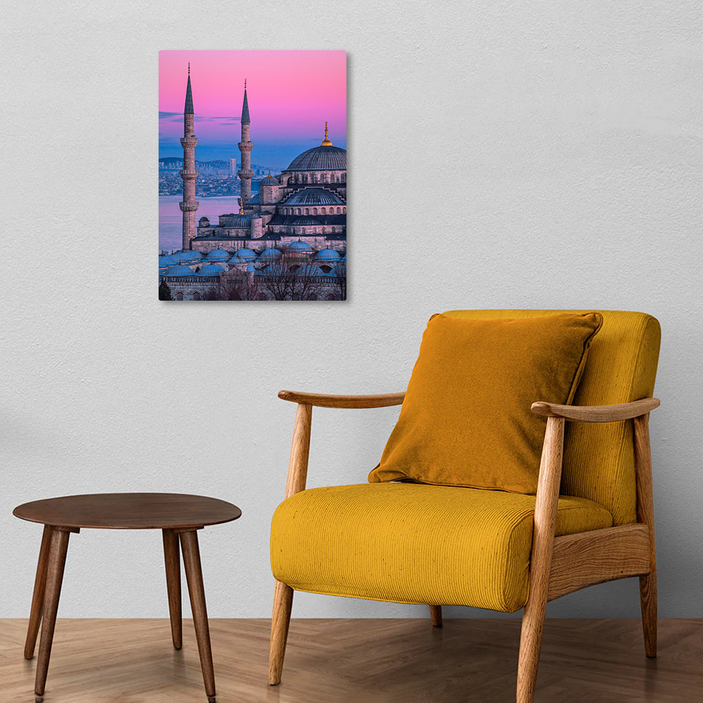 Timeless Sultan Ahmed Mosque Metal Poster