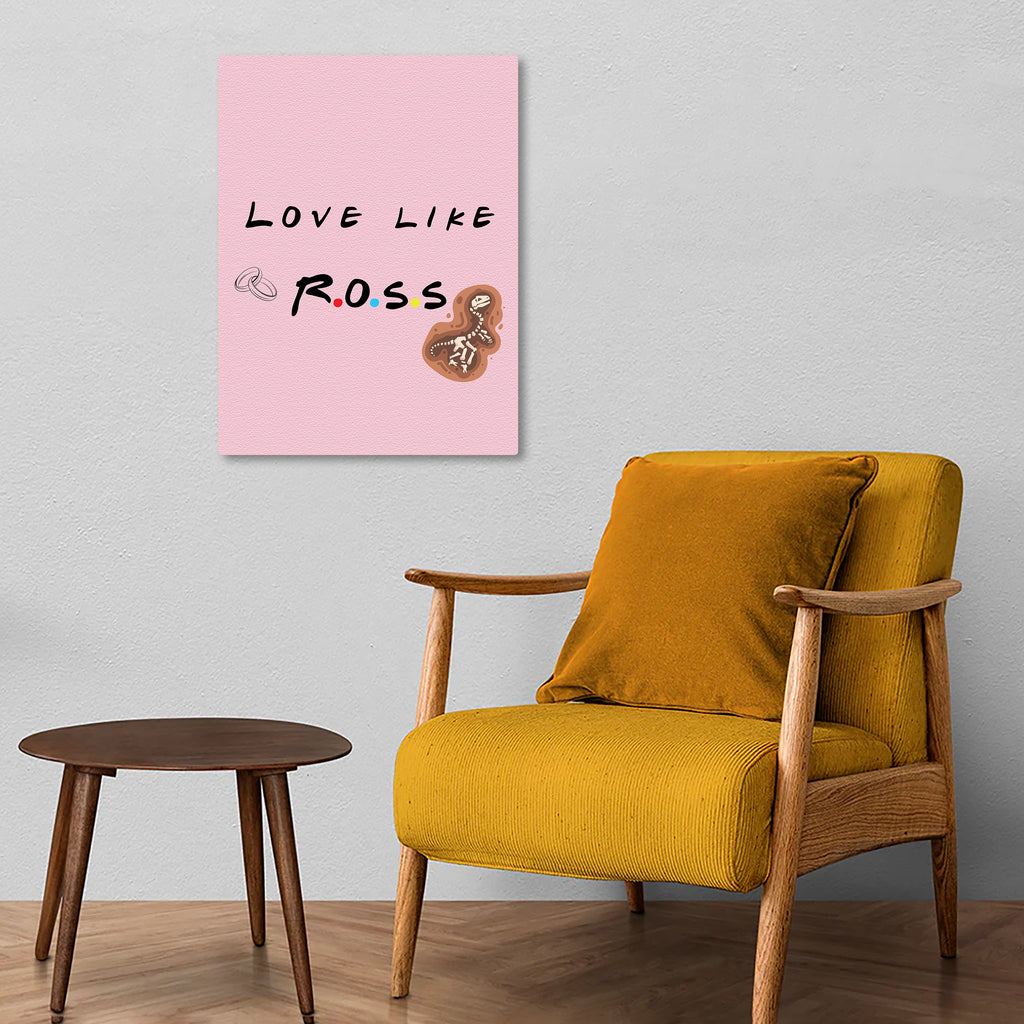 Love Like Ross Metal Poster