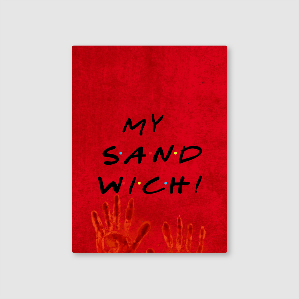 My Sandwich! Metal Poster