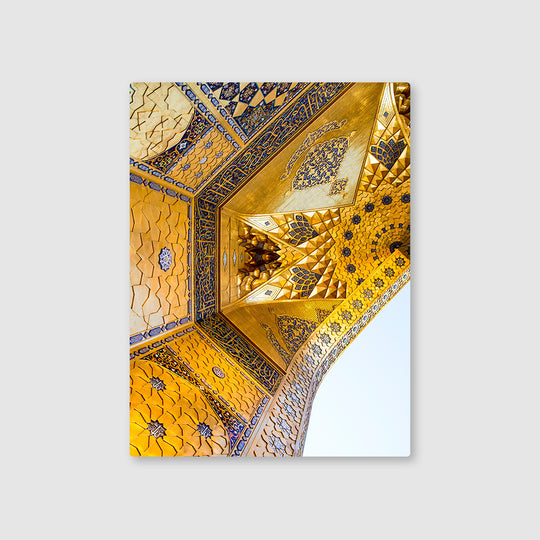 Imam Reza Holy Shrine Metal Poster