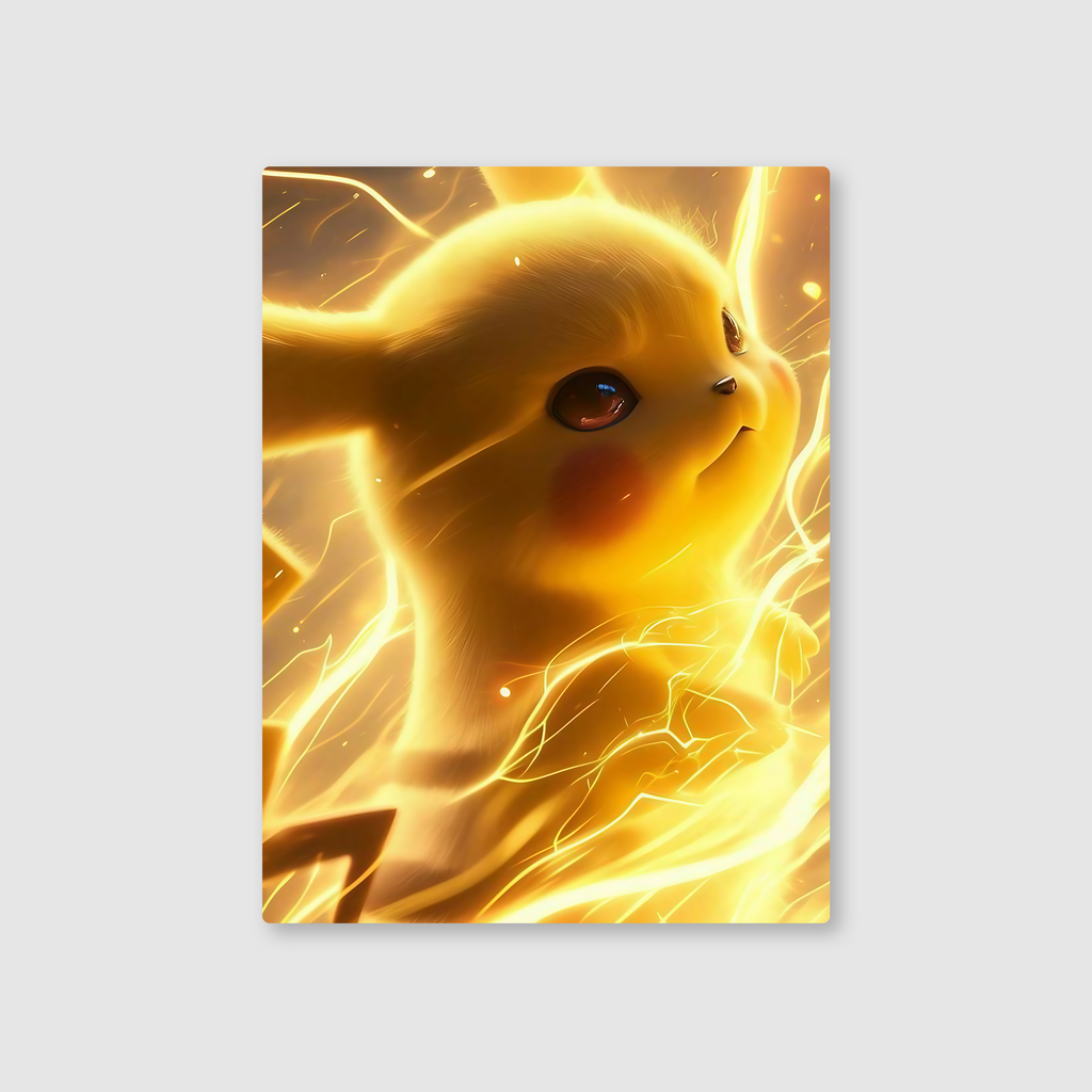 Pikachu: Thunderbolt Showdown Metal Poster