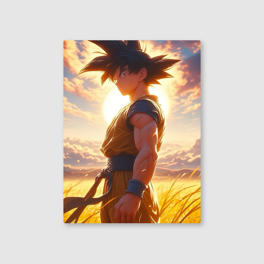 Goku: Battle Under the Sun Metal Poster