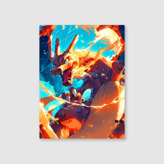 Charizard: Dragon's Breath Metal Poster