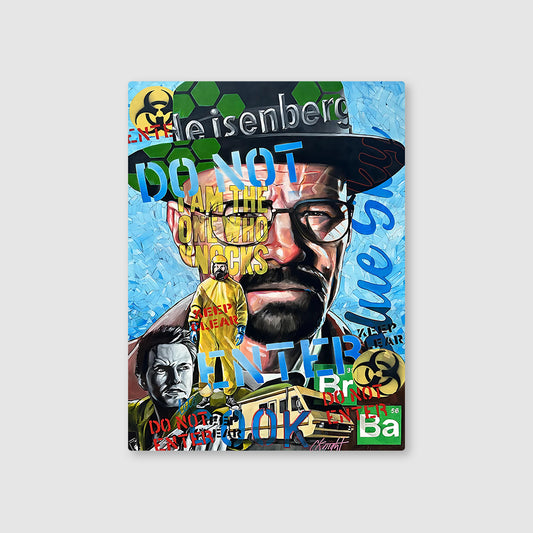 Heisenberg: Breaking Bad Metal Poster