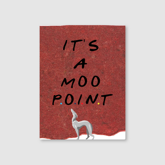 It's a Moo Point Metal Poster