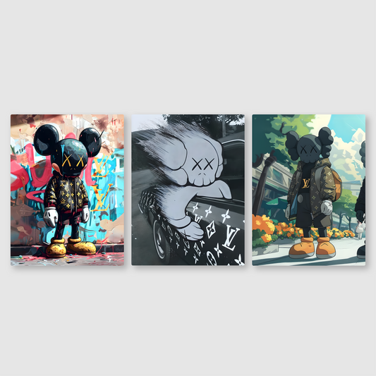 Urban Legends Trio, Set of 3 Metal Poster