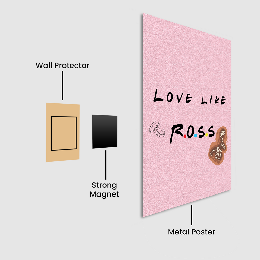 Love Like Ross Metal Poster