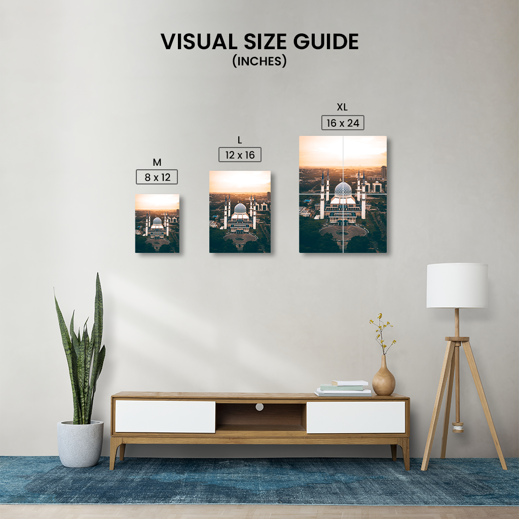 Urban Luxe Metal Poster