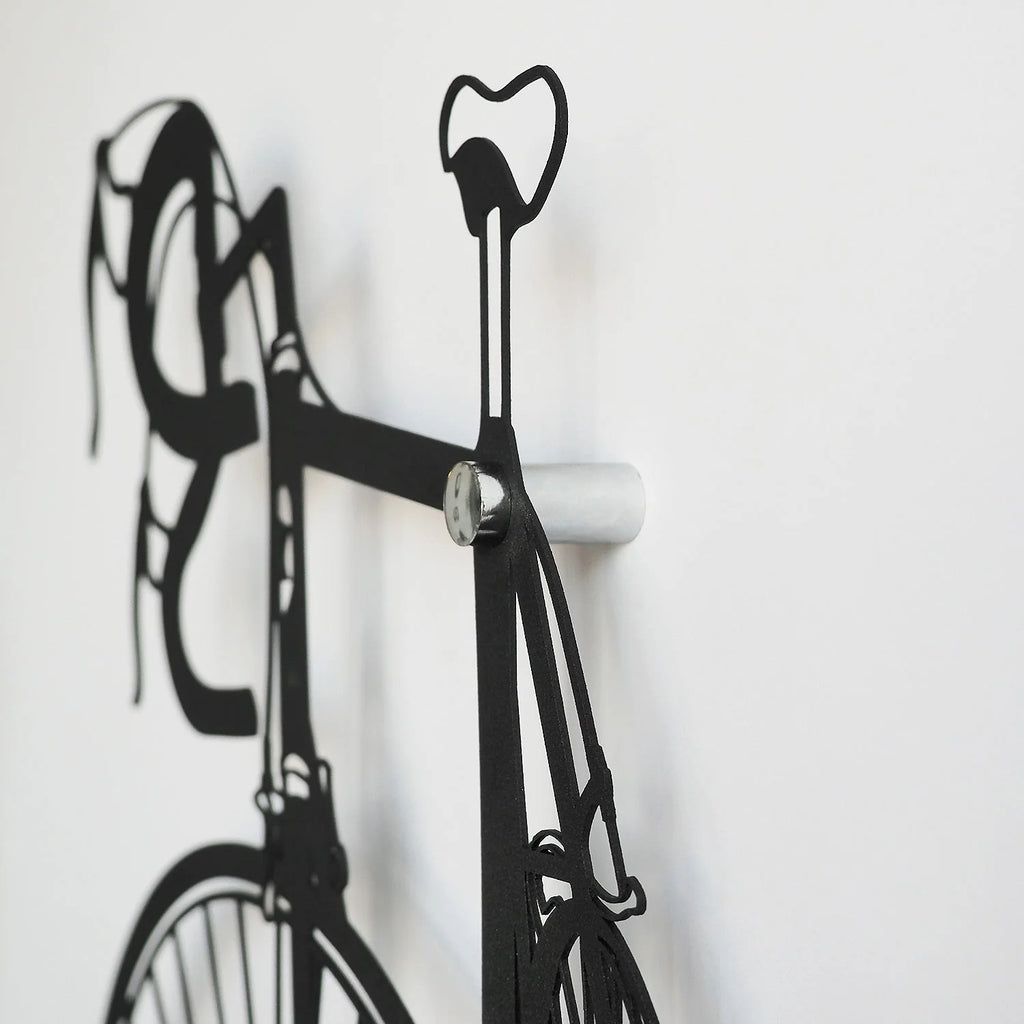 Personalized Metal Bicycle Helmet Wall Hanger