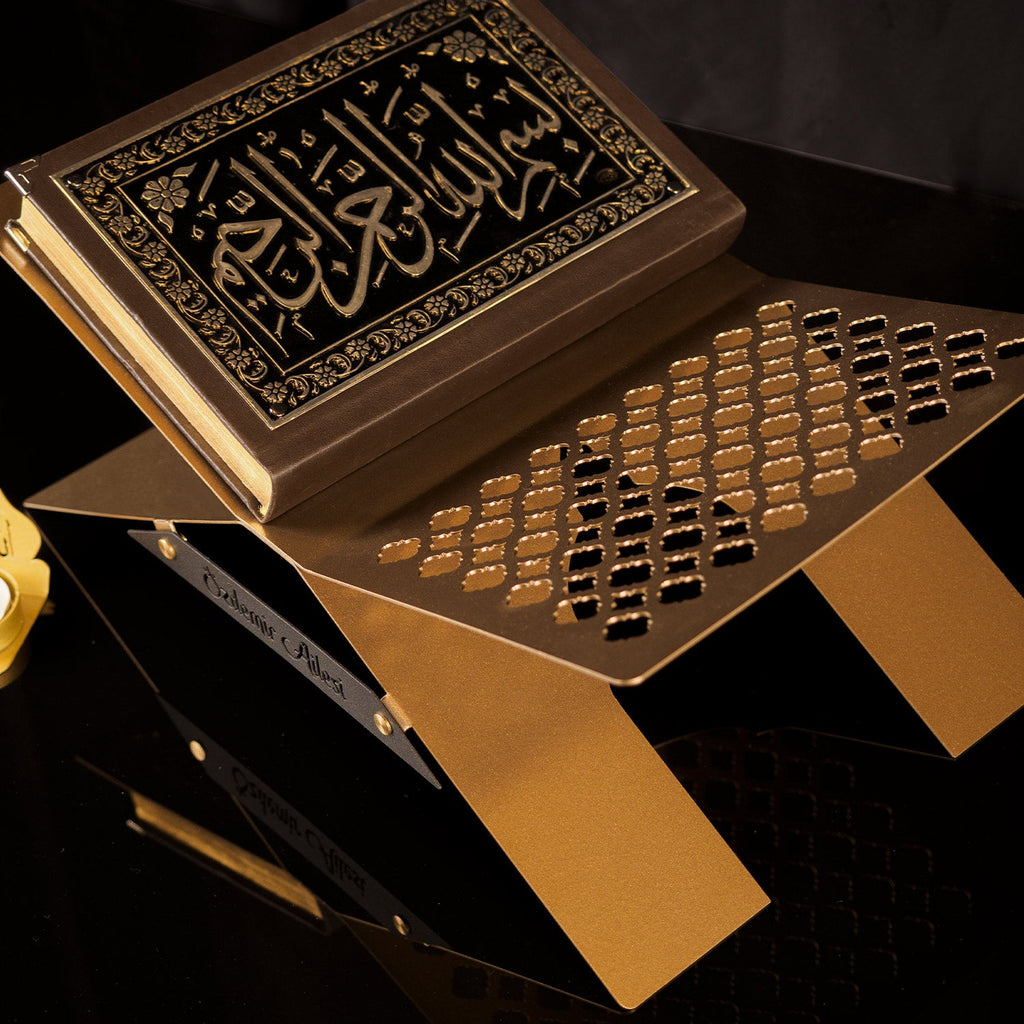 Personalized Metal Qur'an Holder