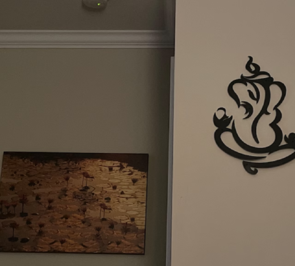 Lord Ganesha Metal Wall Art oliveandgray