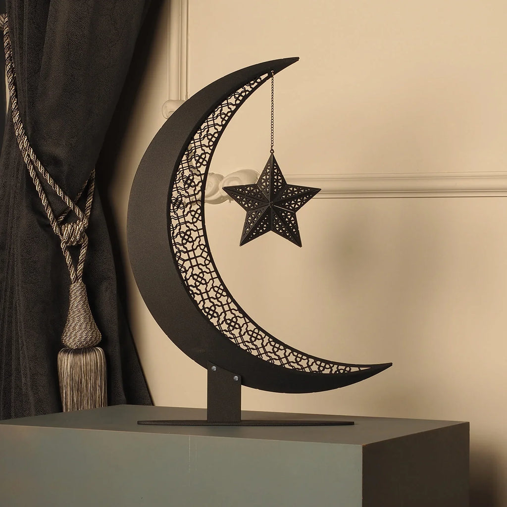 Metal Crescent Ramadan Moon