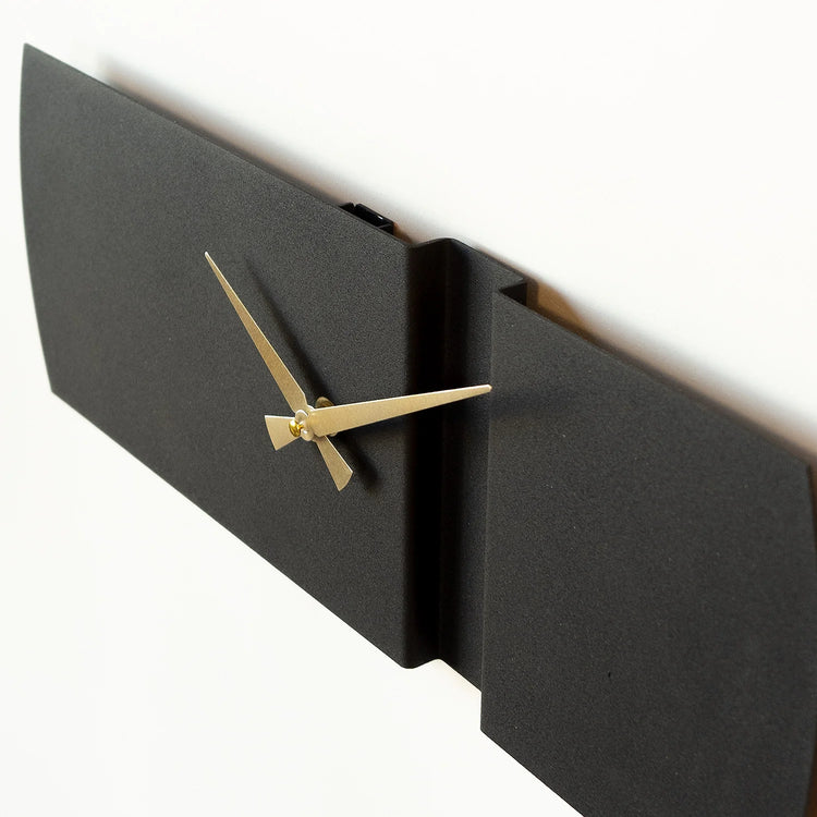 Origami Metal Wall Clock