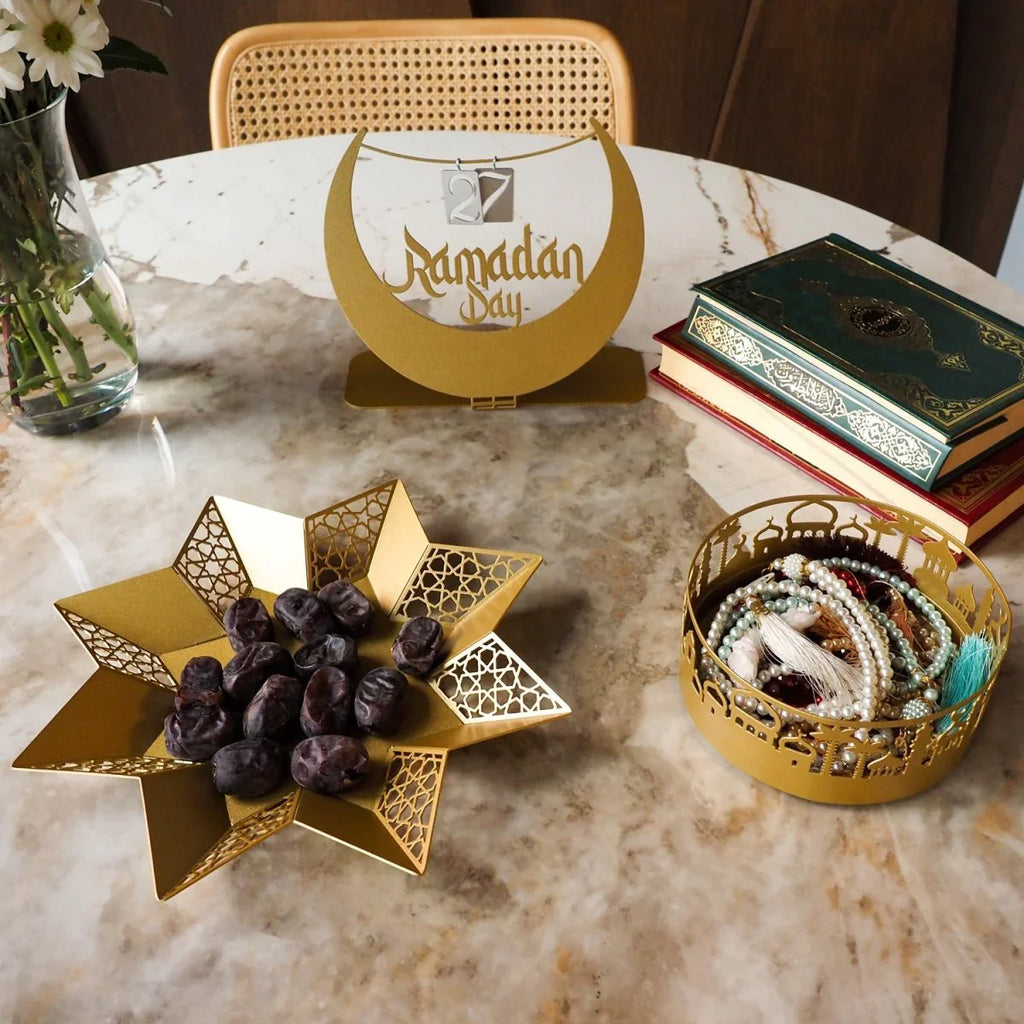 Ramadan Calendar Tabletop Decor