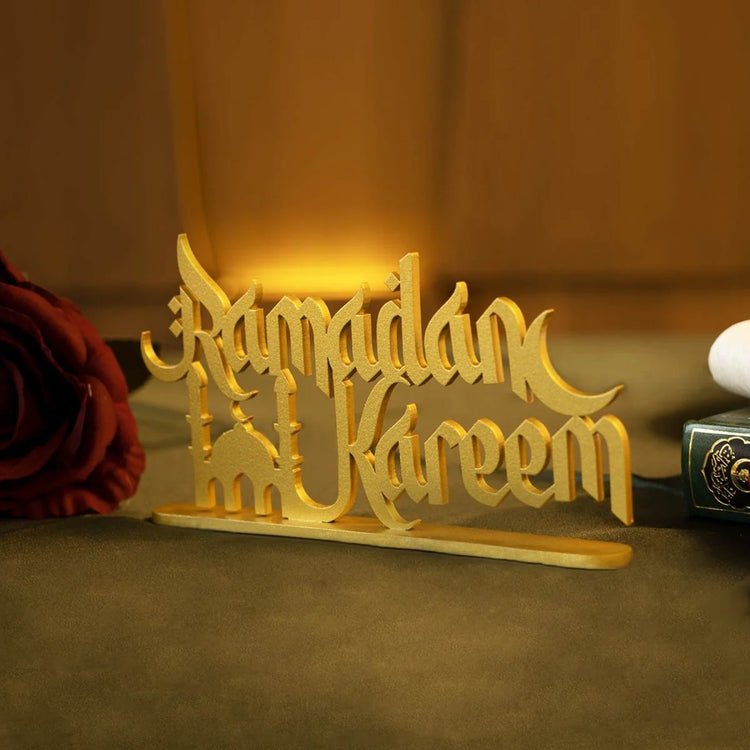 Ramadan Kareem Metal Tabletop Decor